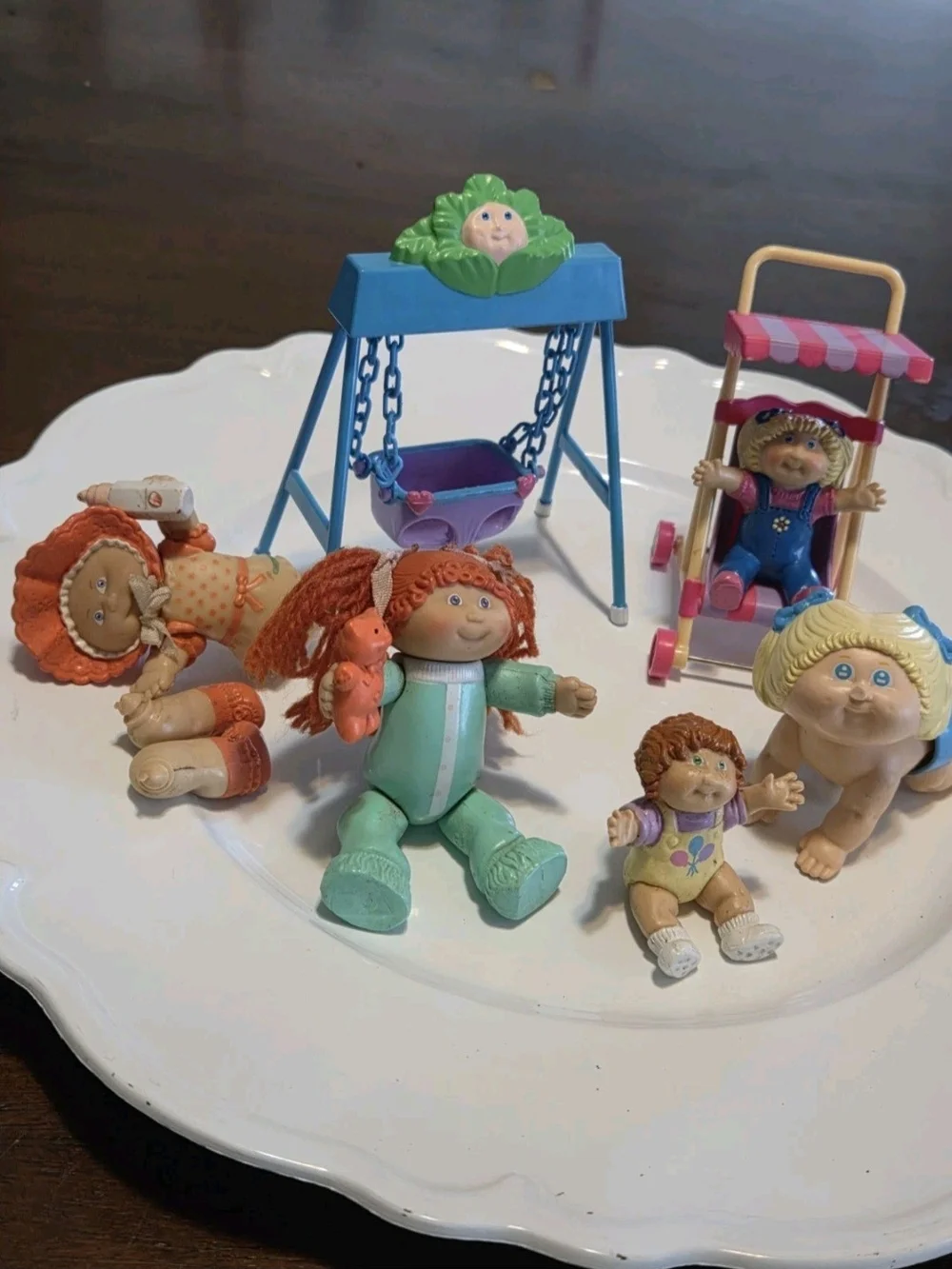 Vintage Lot Of Cabage Patch Miniature Dolls